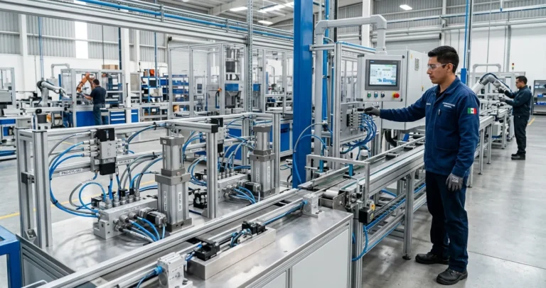 Distribuidores de Festo en México — Componentes neumáticos para automatización industrial B2B