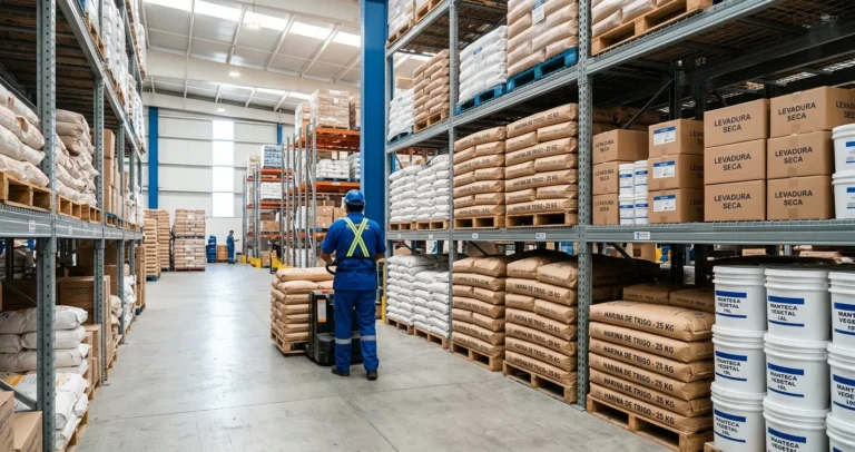 Distribuidores de materias primas para panadería en México — Almacén mayorista de harinas, levaduras y mejorantes B2B