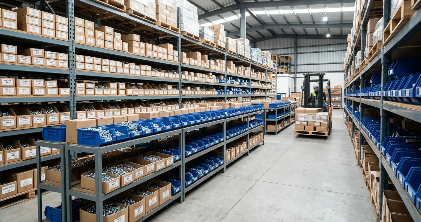 Distribuidores de tornillos en Monterrey — Almacén mayorista de tornillería industrial