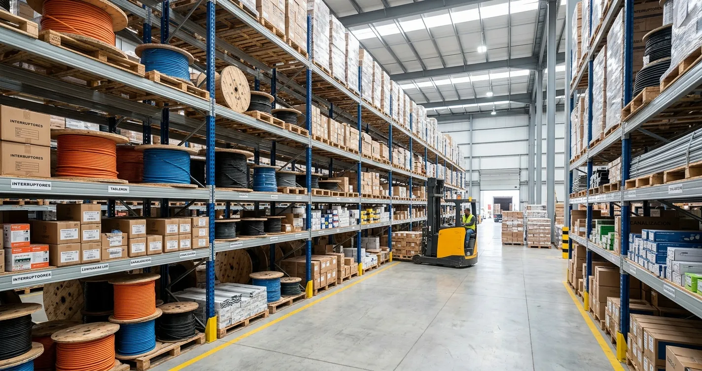 Distribuidores Rexel en México — centro de distribución de material eléctrico mayorista B2B