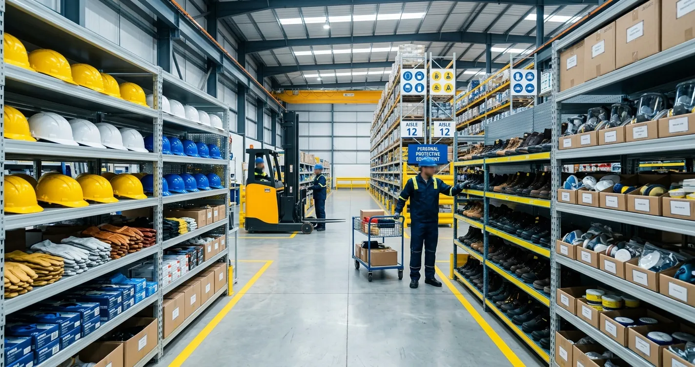Distribuidores de equipo de seguridad industrial en México — centro de distribución mayorista de EPP