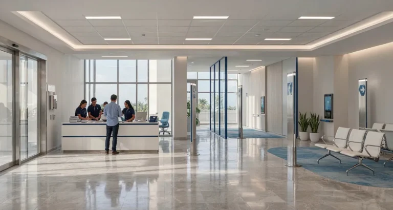 PALIG Panamá red de médicos: hospital privado afiliado en Ciudad de Panamá durante una consulta de especialidad en 2026