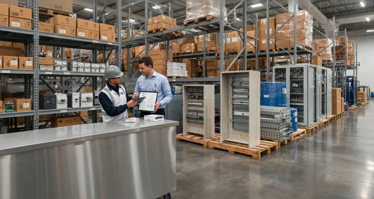 Schneider Electric Mexico: distribuidores autorizados de material eléctrico y tableros Square D en un almacén B2B de México