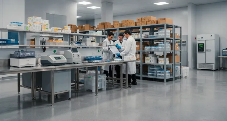 Thermo Scientific en México: distribuidores autorizados de equipos de laboratorio, reactivos y cadena de frío en un almacén B2B